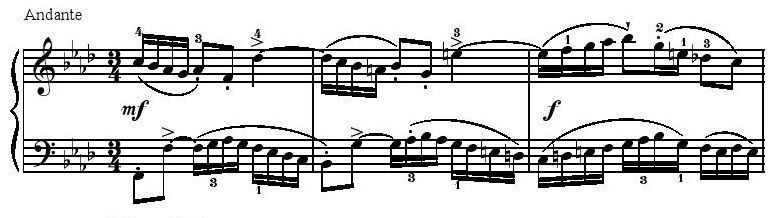 Bach Invention No. 9 BWV 780